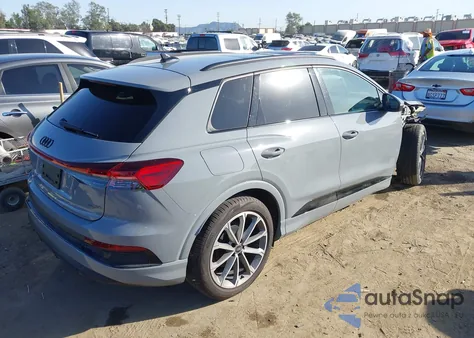 2026 Audi Q4 E-Tron Premium 55 Quattro from USA, damaged, VIN WA1KUBFZ8TP001403